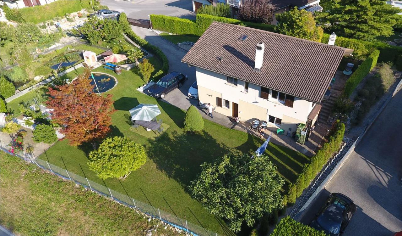 Studio indépendant à Grône Extérieur photo